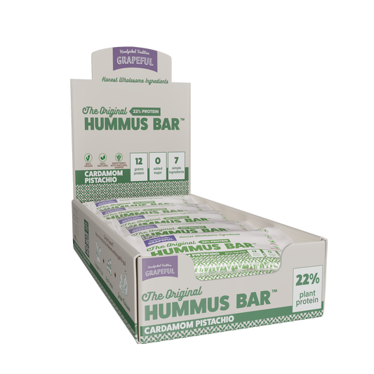 The Original Hummus Bar | Cardamom Pistachio (20 Bars)