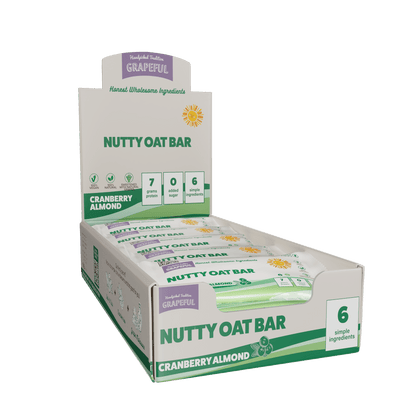 Nutty Oat Bar | Cranberry Almond (20 Bars)