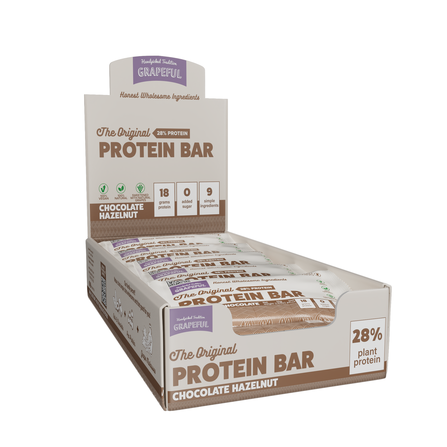 The Original Protein Bar | Chocolate Hazelnut (20 Bars)