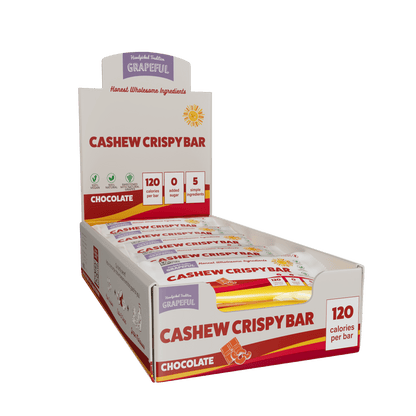 Cashew Crispy Bar | Chocolate (20 Bars)
