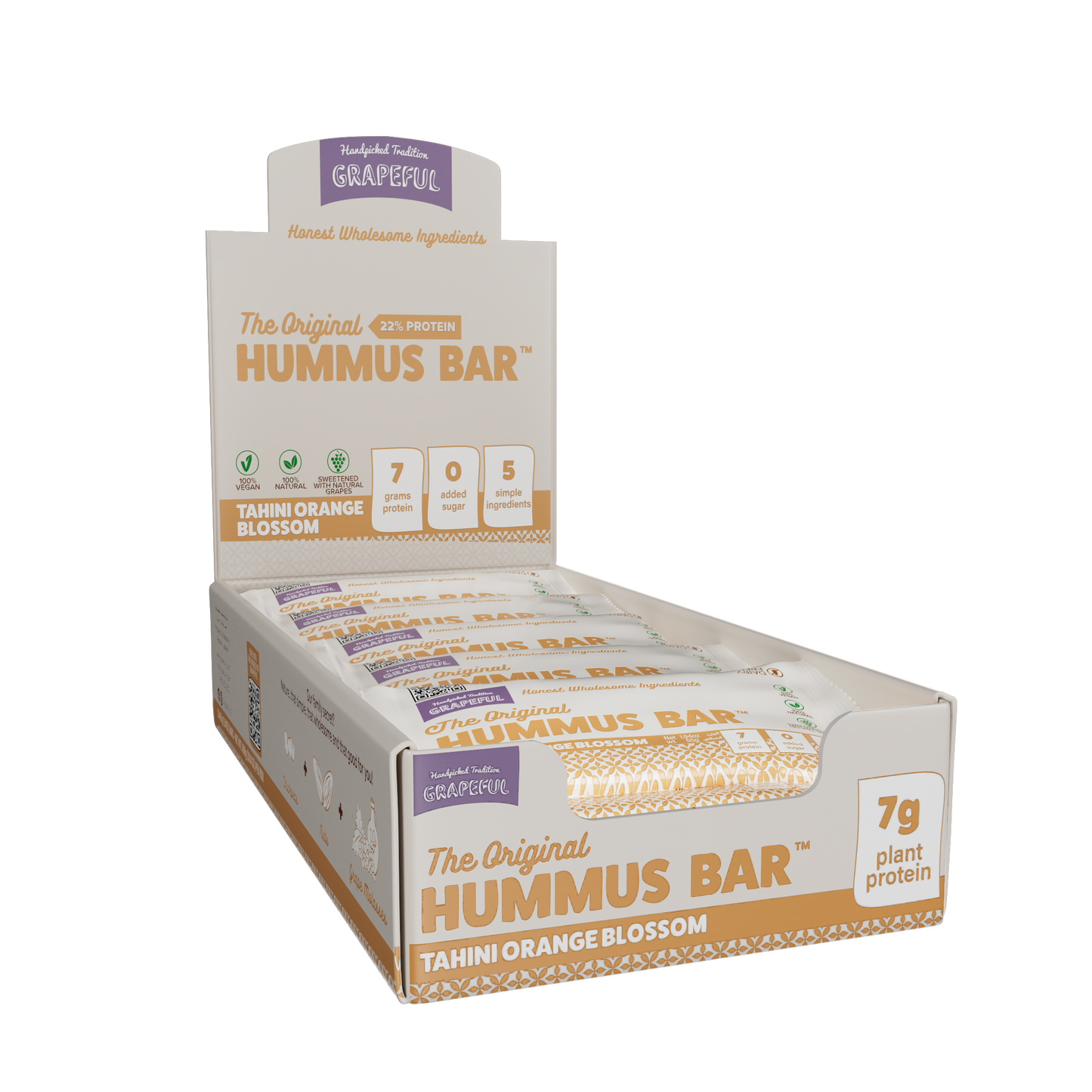 The Original Hummus Bar | Tahini Orange Blossom (20 Bars)