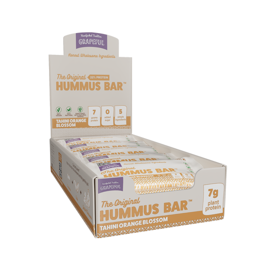 The Original Hummus Bar | Tahini Orange Blossom (20 Bars)