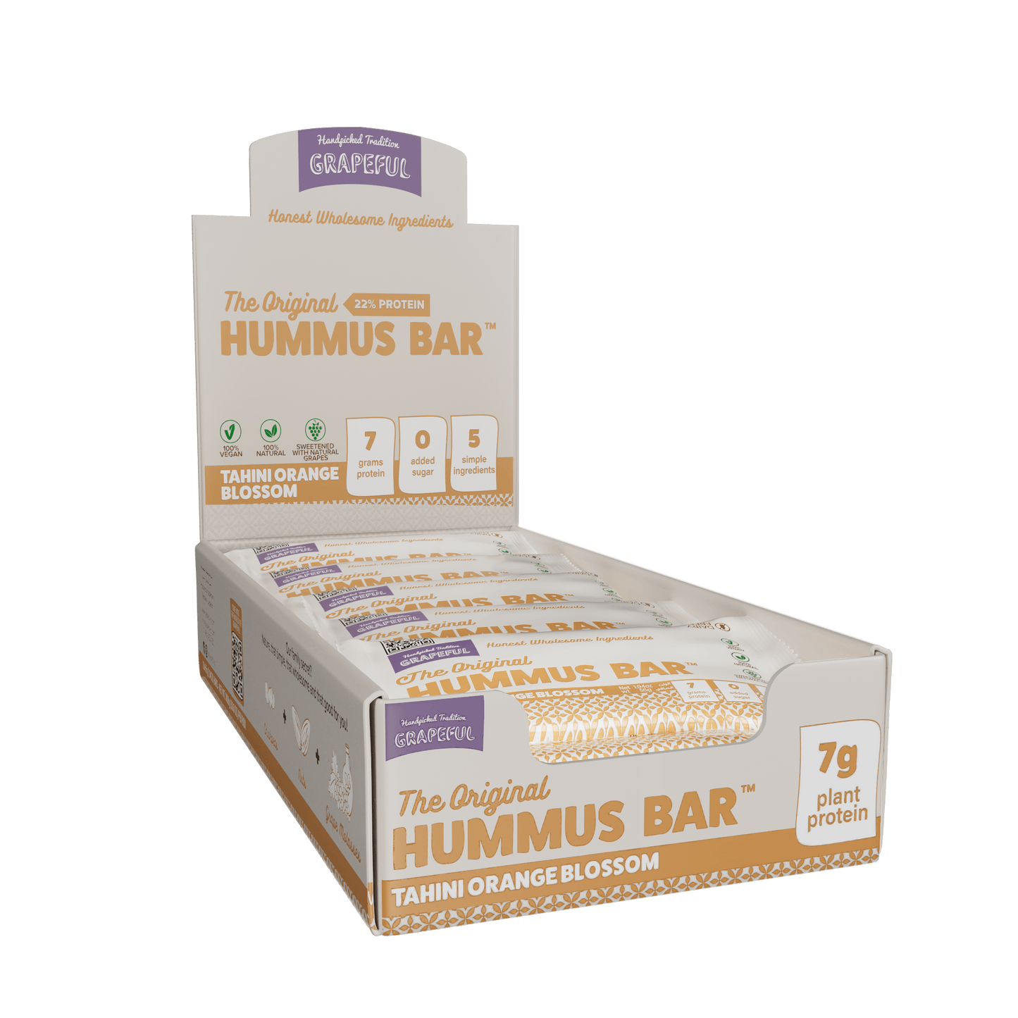 The Original Hummus Bar | Tahini Orange Blossom (20 Bars)