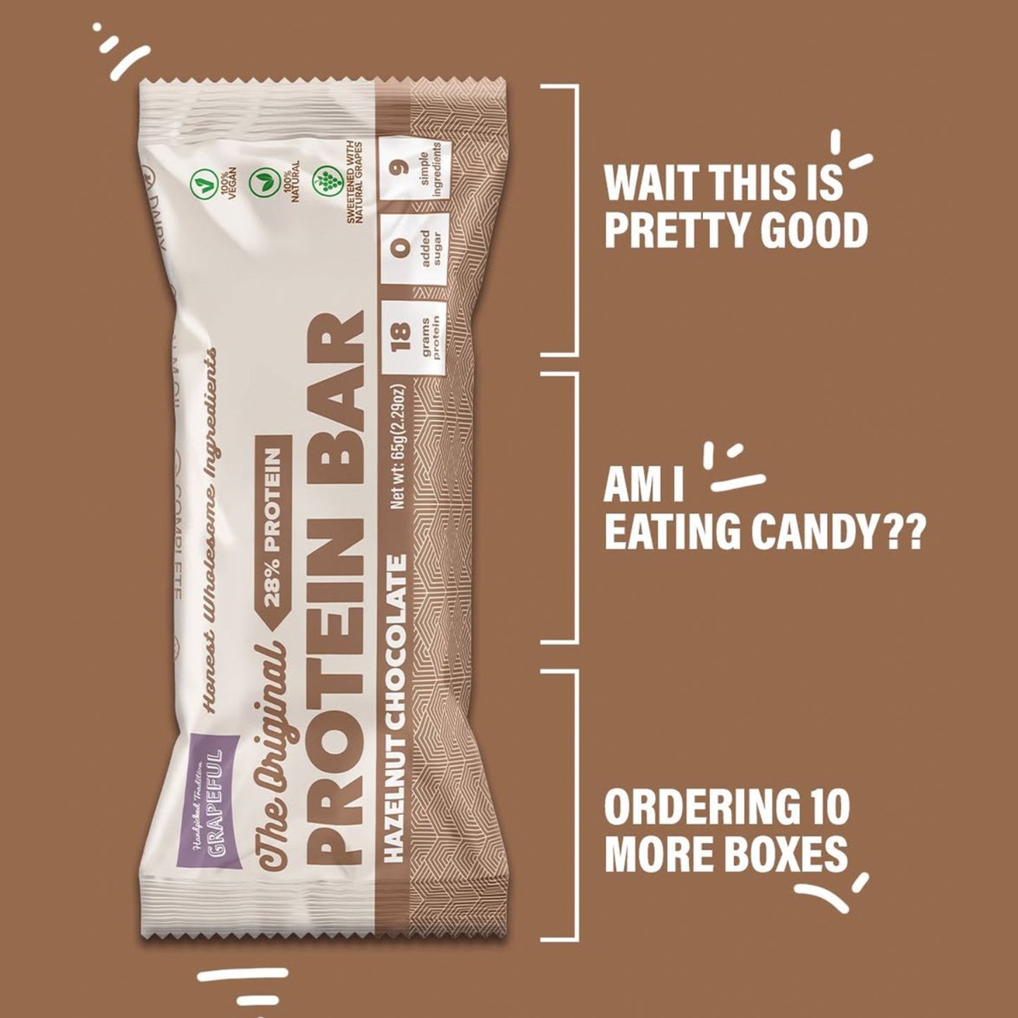 Protein Bar | Chocolate Hazelnut