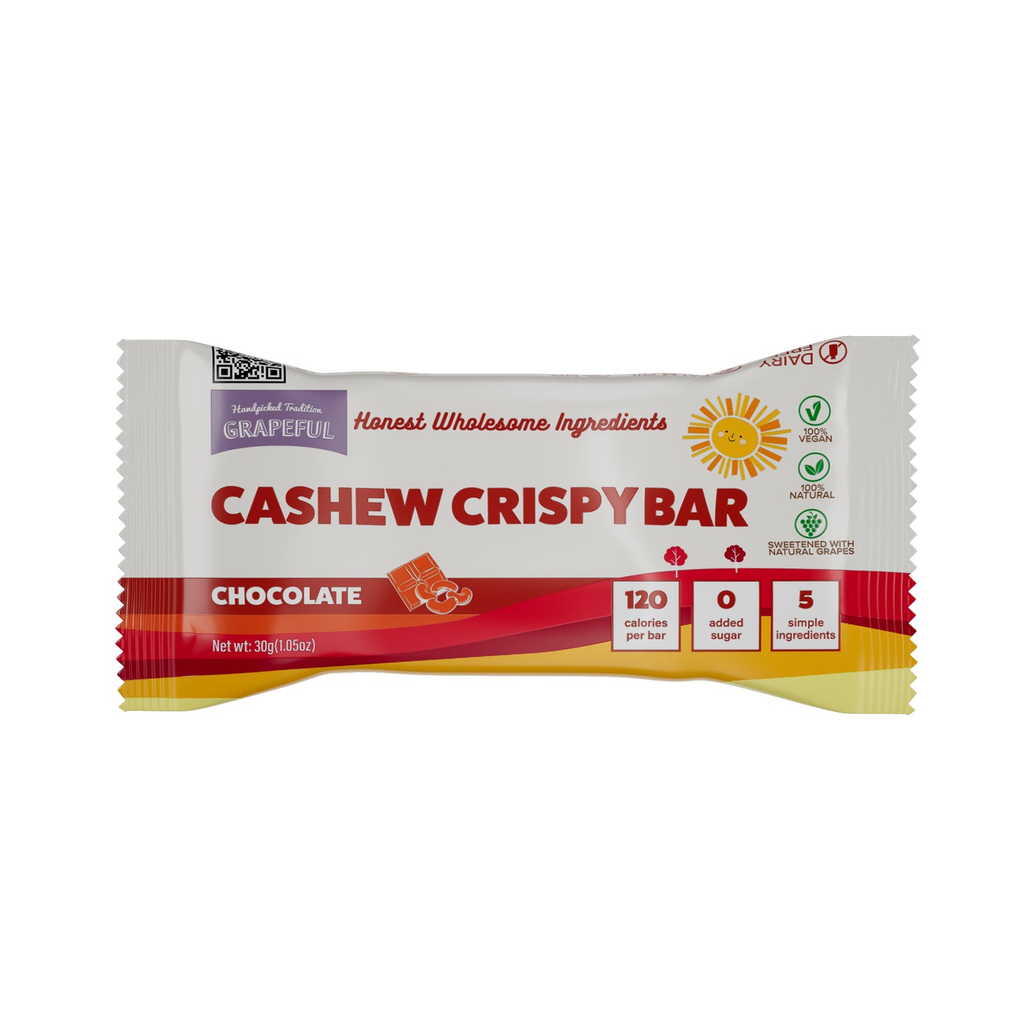 Cashew Crispy Bar | Chocolate