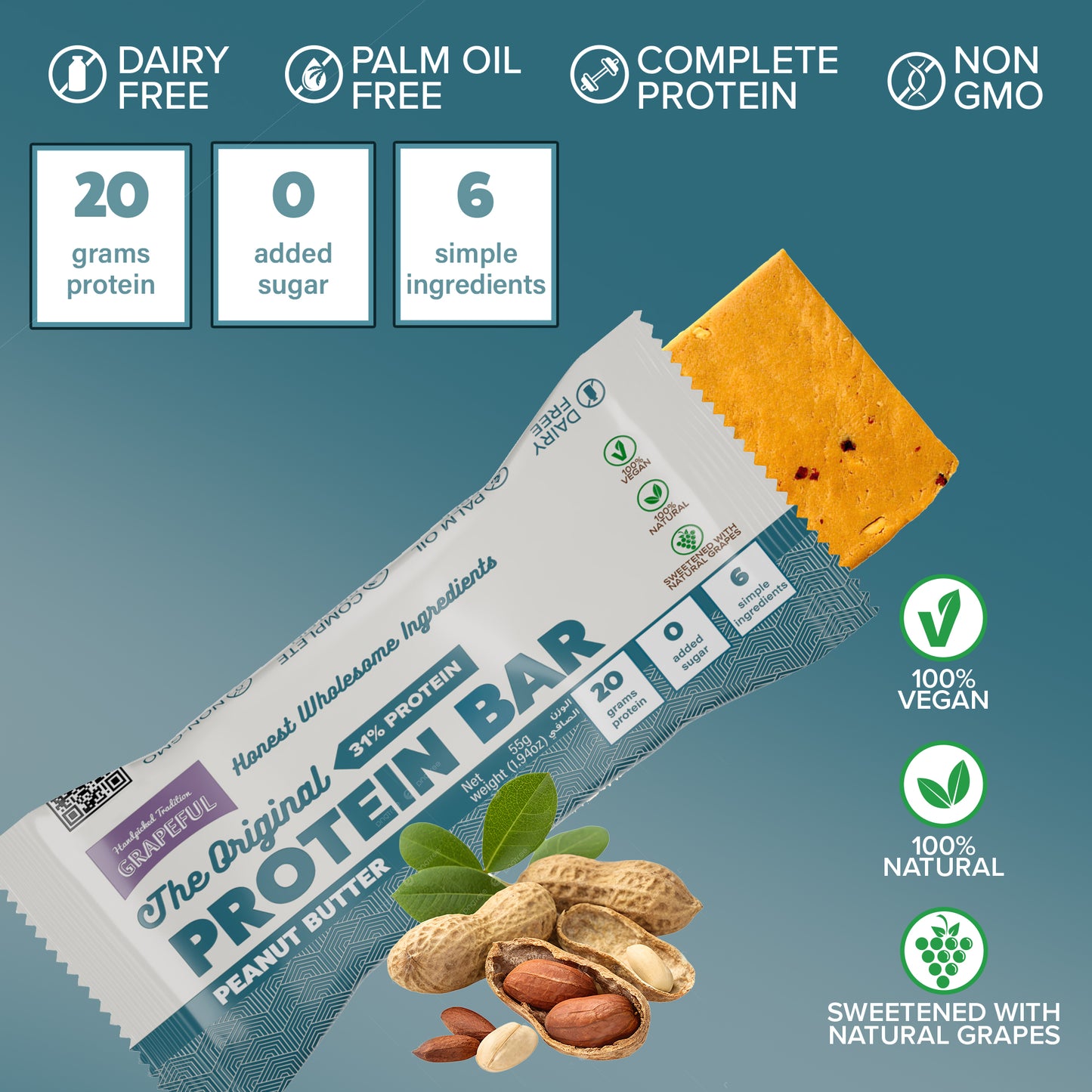 The Original Protein Bar | Peanut Butter